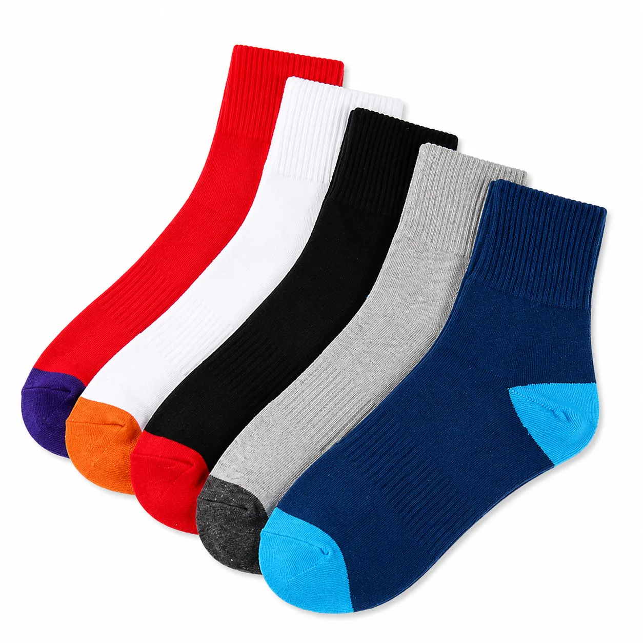 Toe, Heel & Cuff Colors